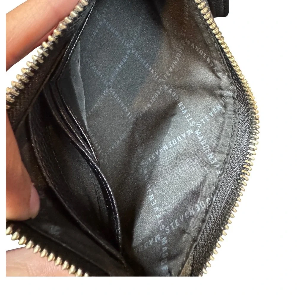 Steve Madden Wristlet Pouch Black